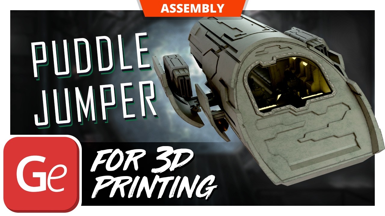 Puddle Jumper 3D Printing Model | Assembly by Gambody