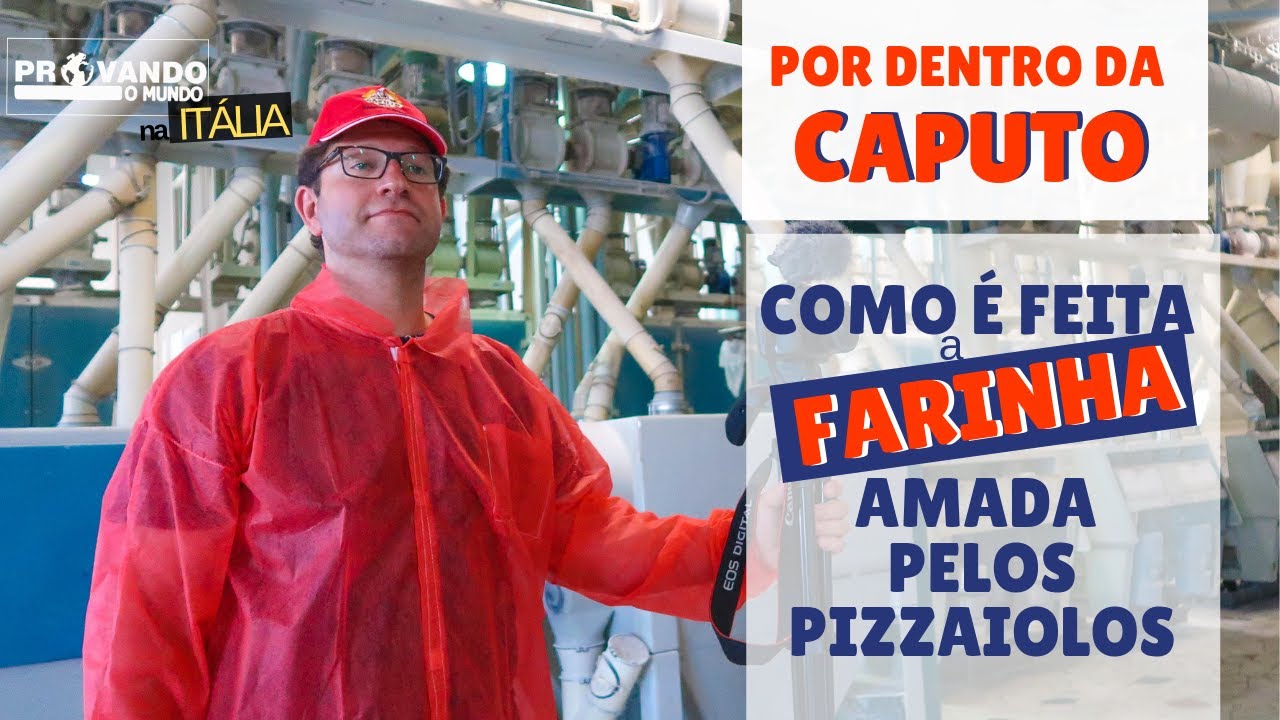 CAPUTO: como é feita a FARINHA preferida dos PIZZAIOLOS de NÁPOLES [Legendado | T13 E41]