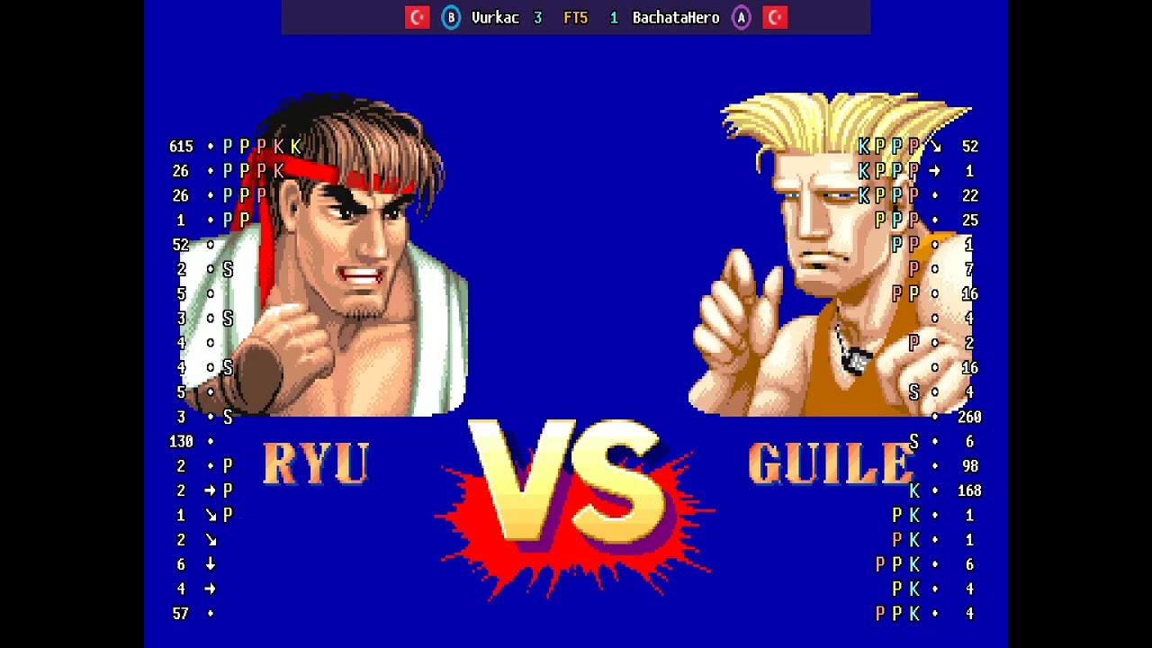Street Fighter II' - Champion Edition - 🇹🇷 Vurkac(B) vs 🇹🇷 BachataHero(A) | (2026-03-04 18:34 UTC)