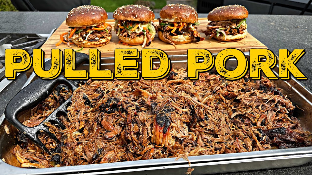 Dieses PULLED PORK dauerte 19 Stunden aber es hat sich gelohnt!