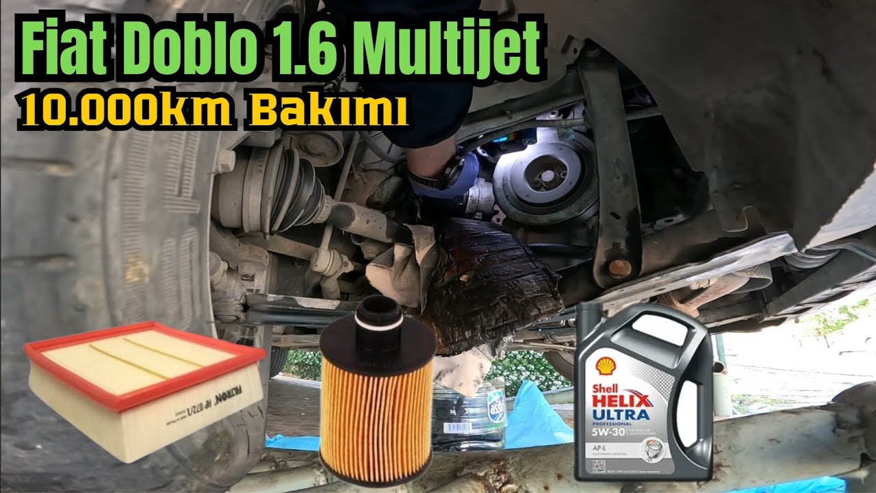 Doblo 1.6 Multijet Yağ Bakımı | Filtre Seçiminde Dikkat | Oil Change