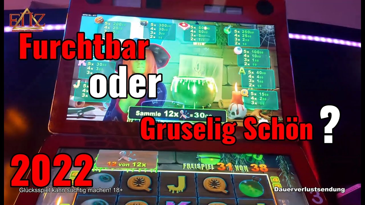 🧹​Hexenkessel Der 👻​Halloween Slot 😱Furchtbare 💯Echte Spielo ENZ 2022 Merkur & Novoline