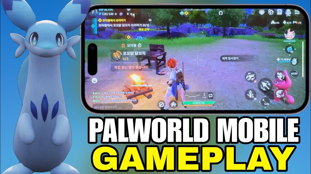 Palworld Mobile Full Gameplay &ndash; Graphics, Combat & Exploration Showcase