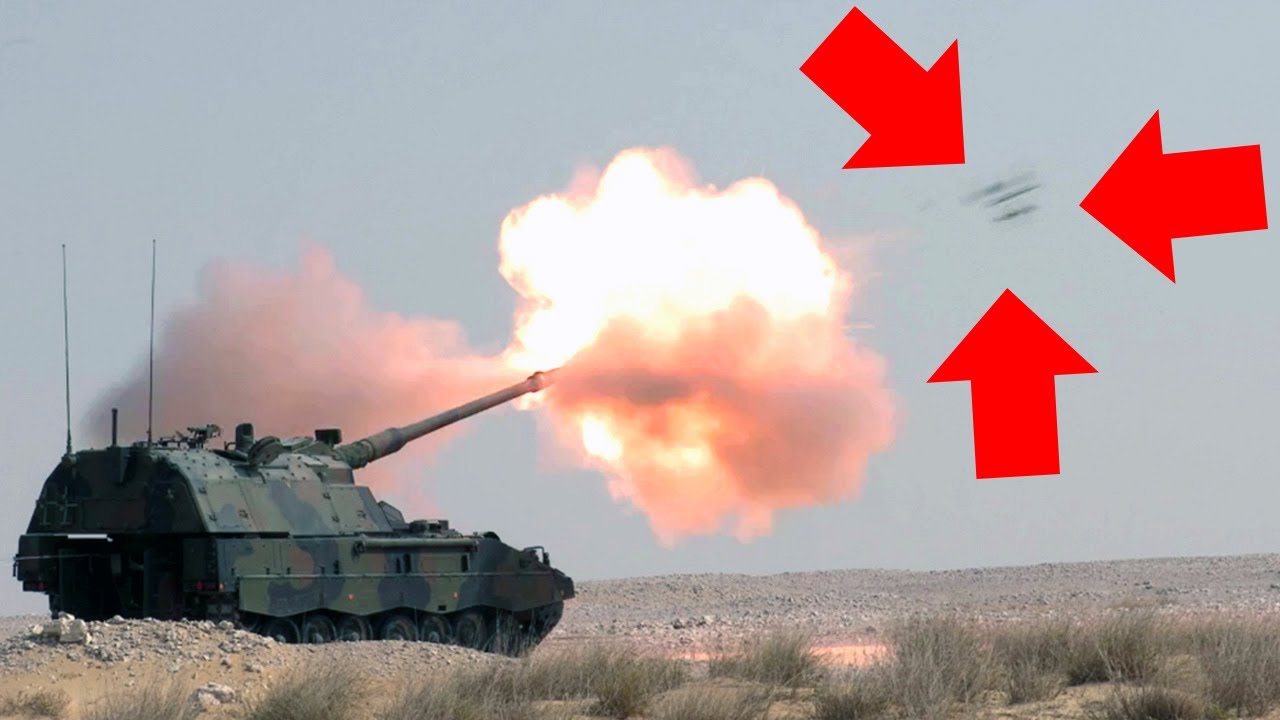 NATO's Monster Panzerhaubitze 2000 Tank Howitzer (40 Km Multi Impact)