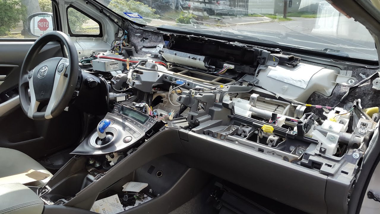Remove dashboard instrument cluster Gen 3 prius SUBSCRIBE!