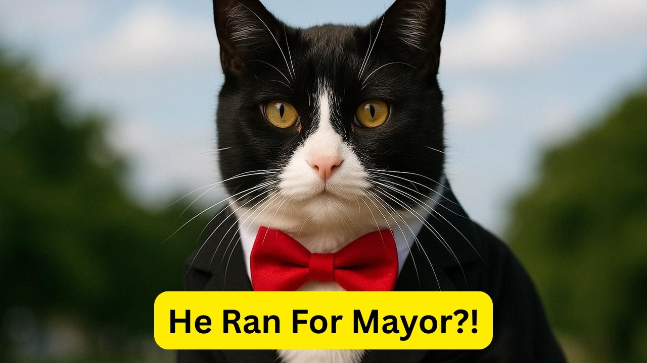 Fur-Real?! This Cat Actually Ran for Mayor!