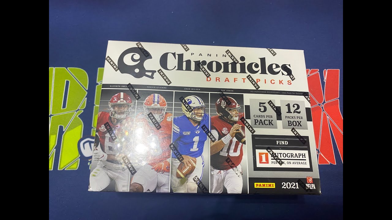 2021 NFL Draft Pick Chronicles Mega Box Opening!!! 60 Of This Years Rookies and 1 Auto Per Box!!