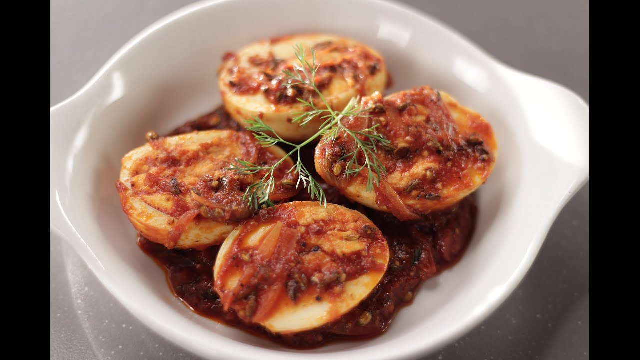 Egg Pepper Masala | Sanjeev Kapoor Khazana