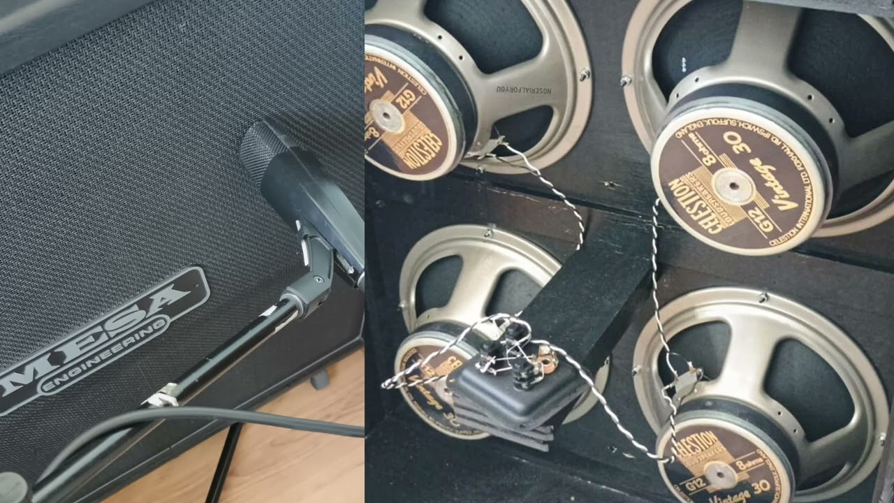 Mesa 4x12 Oversized | Early 2000 V30s | MD421-U5 Quick Test