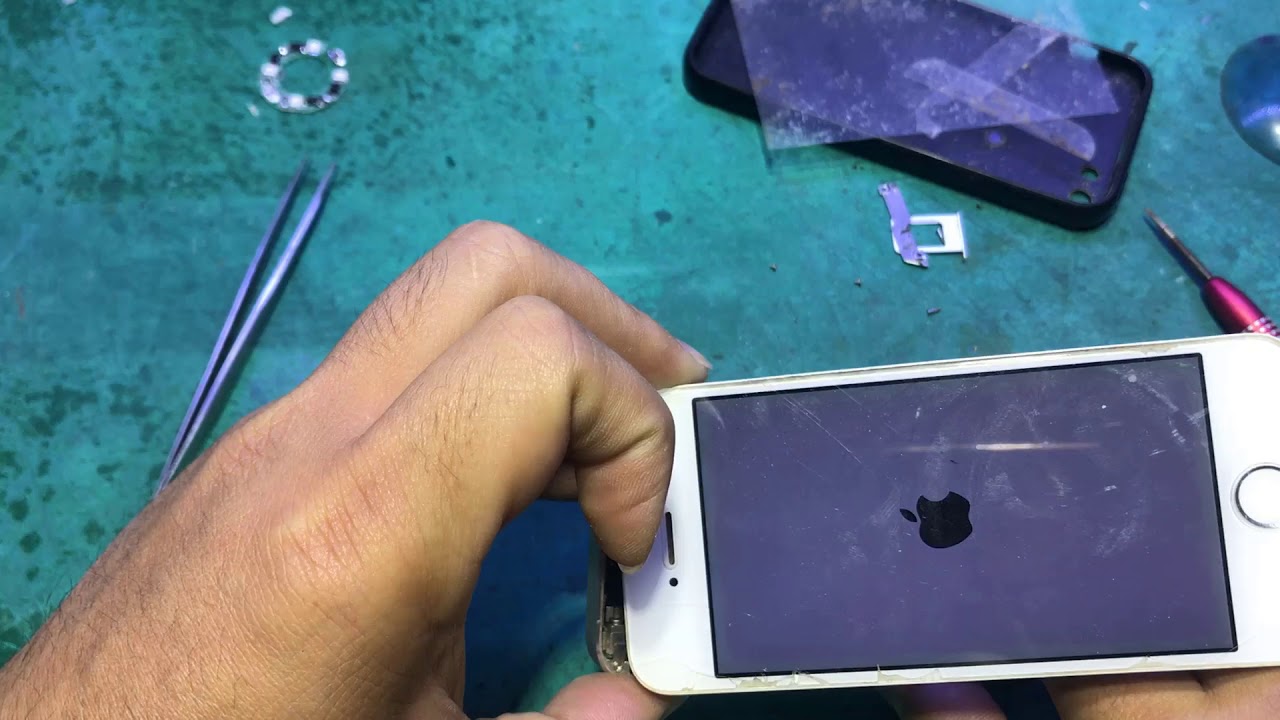 iPhone 5S disassembly, screen replacement and repair -  Copy kaizen