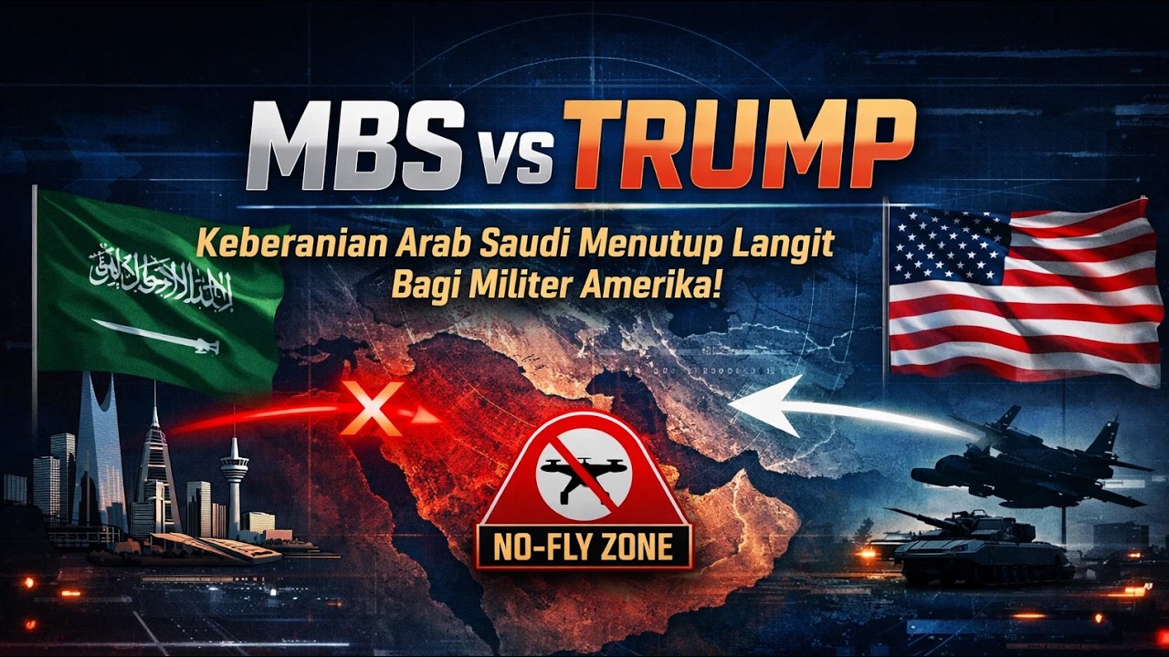 MBS vs Trump: Keberanian Arab Saudi Menutup Langit Bagi Militer Amerika!