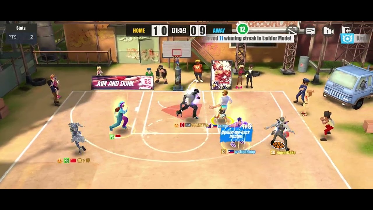 Streetball AllStars - Ranger's Defensive Support!