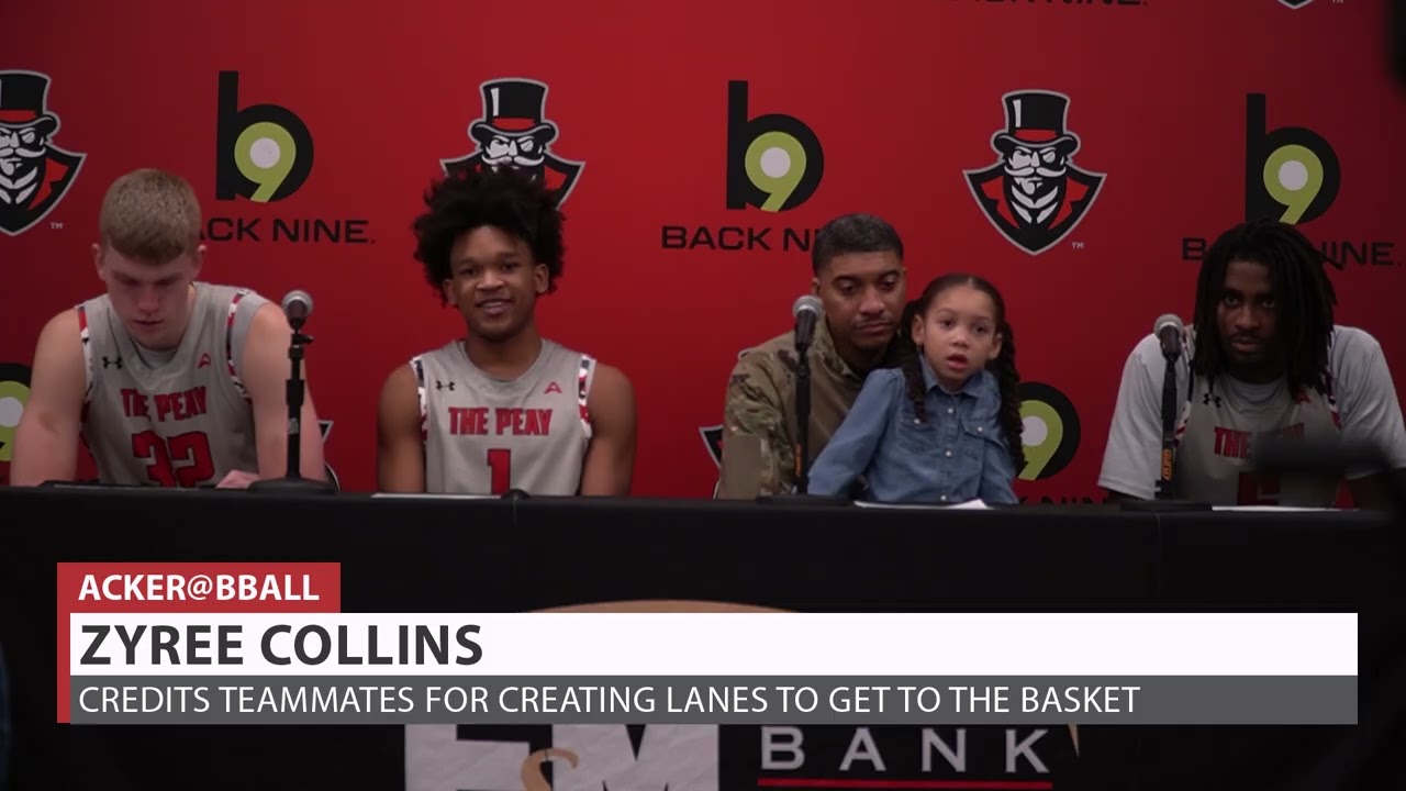 Head Coach Corey Gipson, Zyree Collins, Rashaud Marshall, Collin Parker Postgame | January 8th
