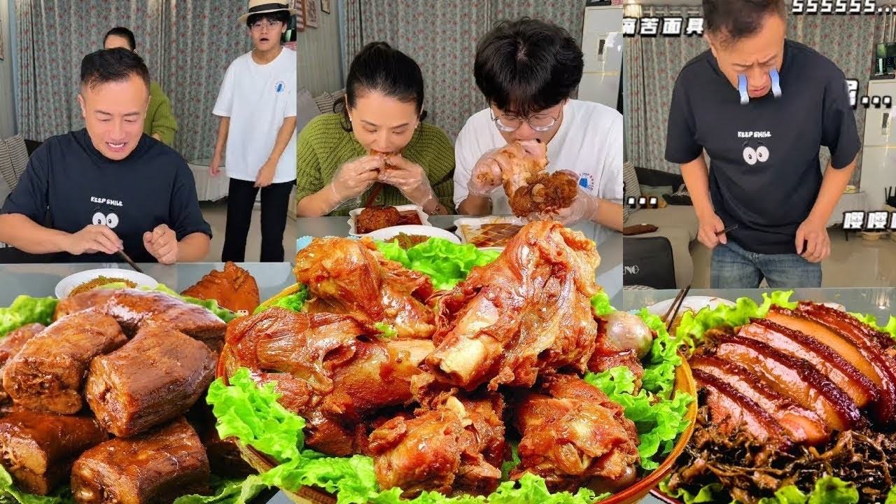蠢老公以为我们不在家偷吃大餐？我们杀个回马枪，他回来只见空盘傻眼！【香香和霍霍】