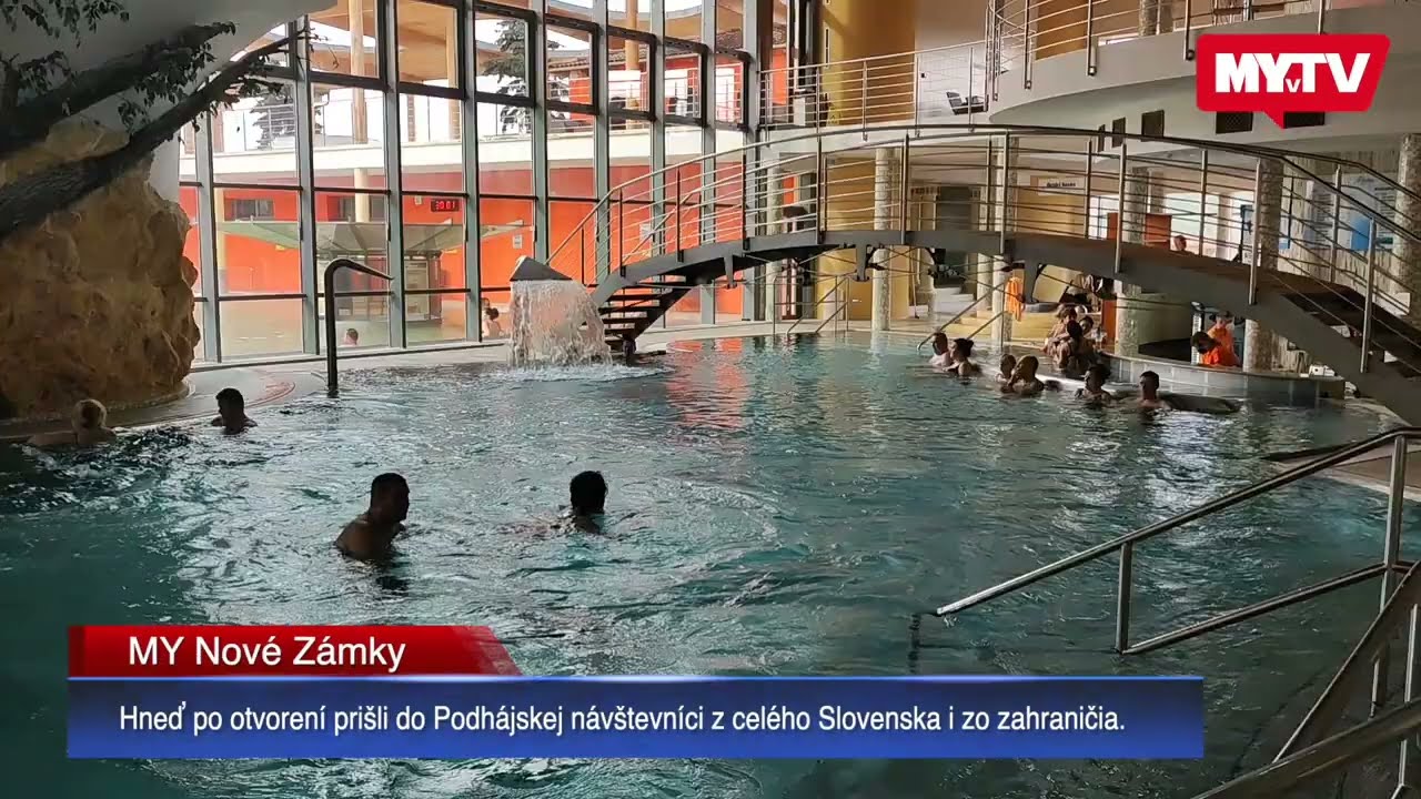 Dlhé čakanie skončilo. V Podhájskej otvorili bazén s liečivou geotermálnou vodou