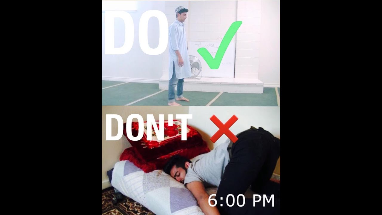 DO'S and DON'T OF Ramadan