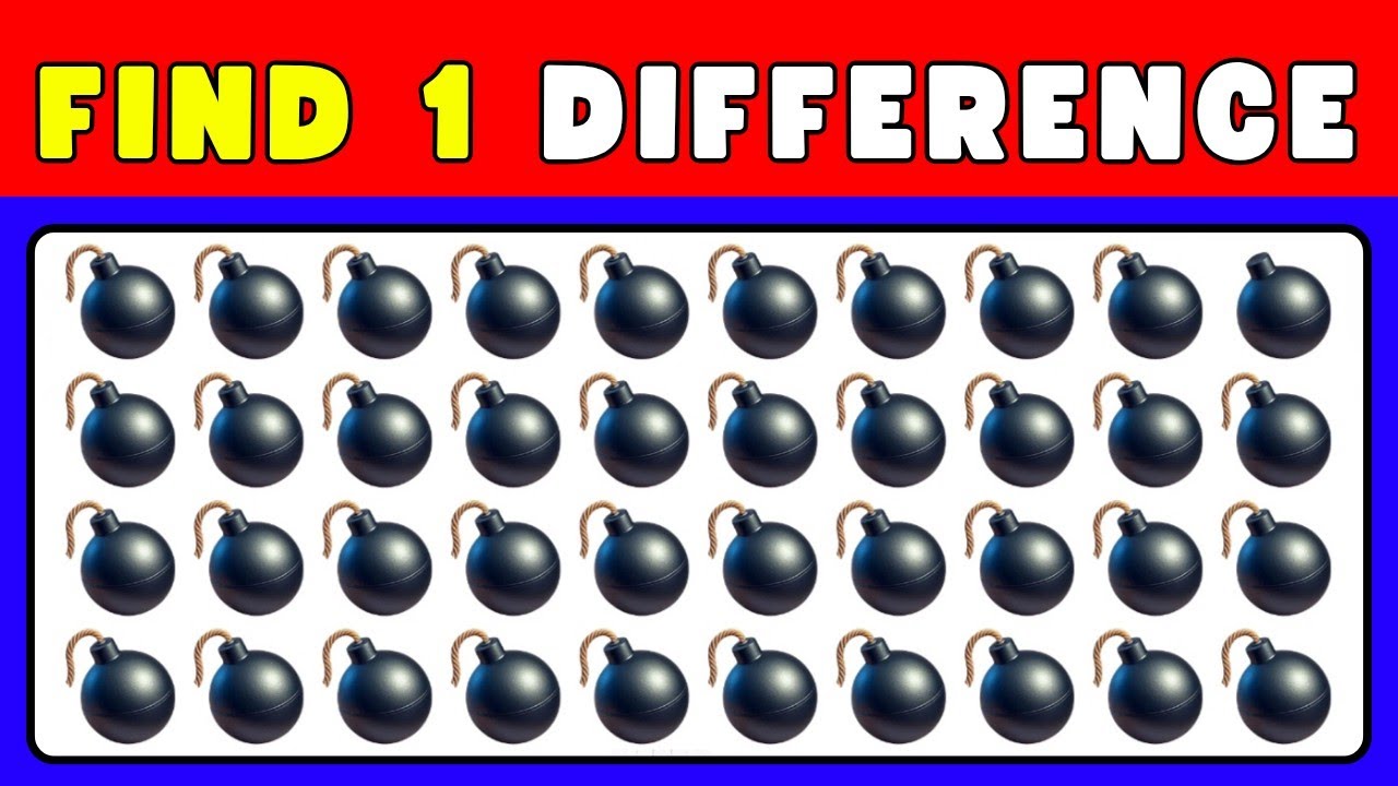 Find 1 Difference | 🧐 Viral Eye Test Challenge