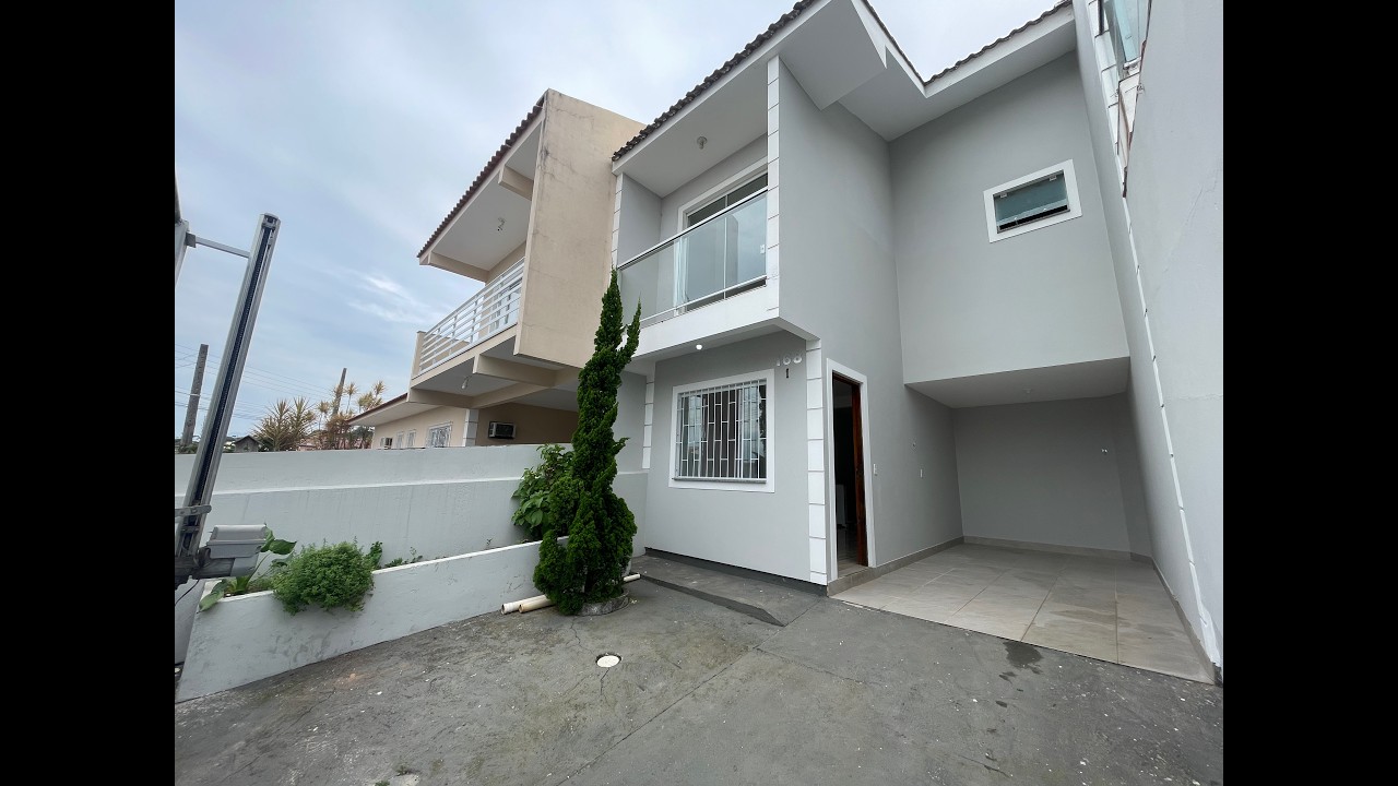 Ref. 2124 - Sobrado semimobiliado com 2 quartos para alugar em Forquilhas!