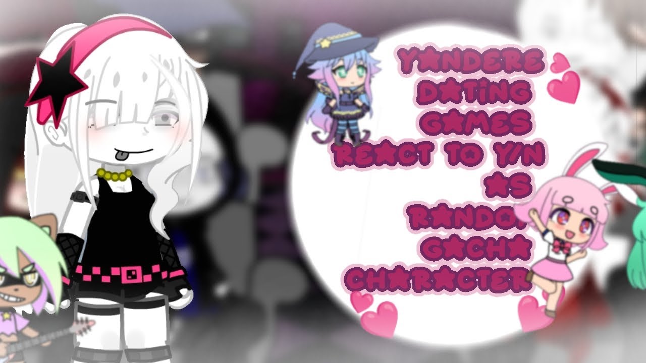 Yandere dating games react to Y/N as (random gacha TikTok) #yandere