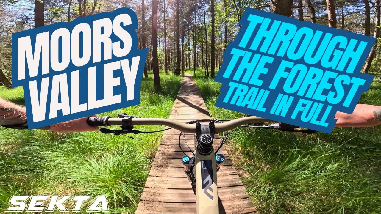 MOORS VALLEY MTB💥FULL XC LOOP Through the Forest (Nukeproof Reactor)