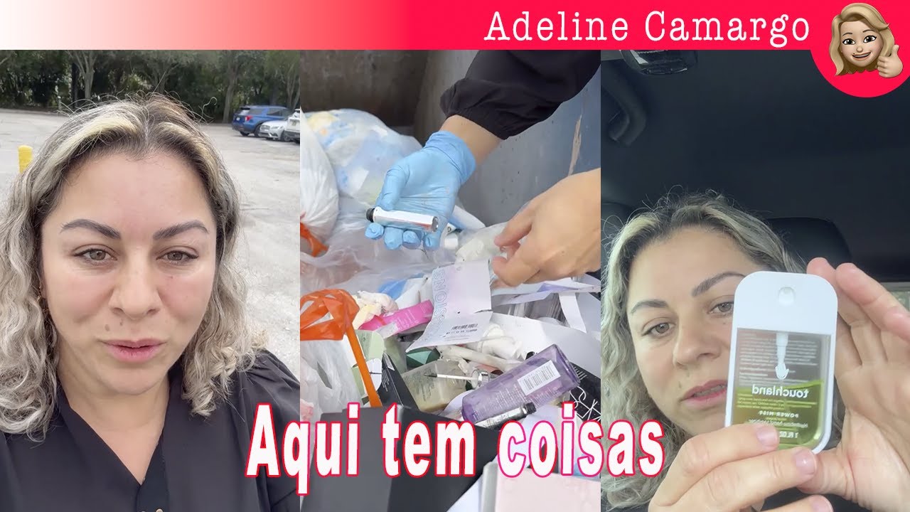 Dumpster da loja de  maquiagem