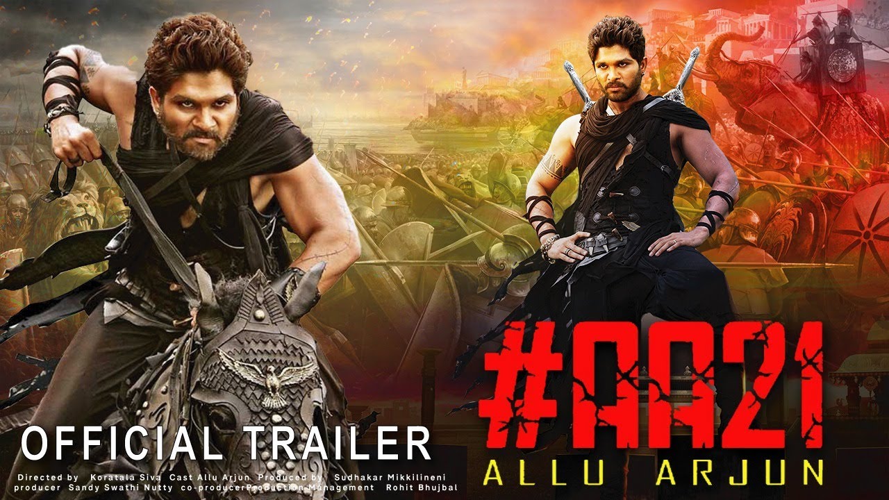 AA21 | conceptual trailer | Allu Arjun | Koratala Shiva | Sri Venkateswara Creations | 2023