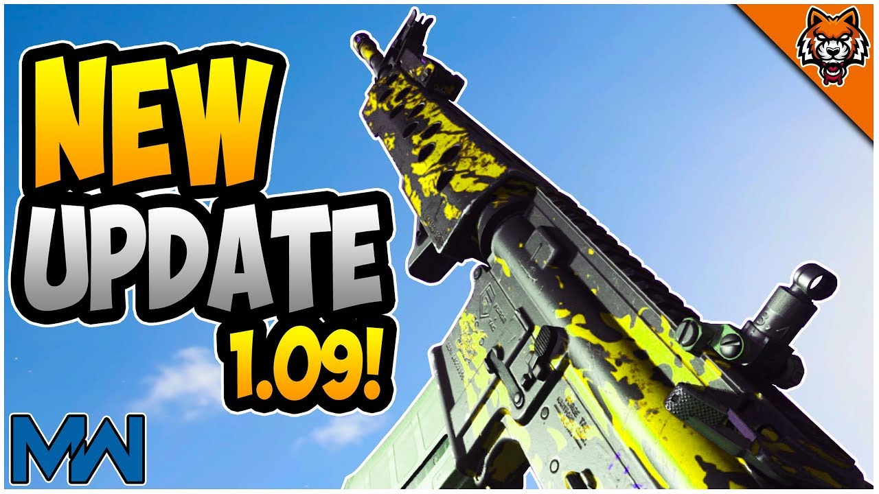 NEW UPDATE 1.09! Not the Overhaul?? (PATCH NOTES COD MW)