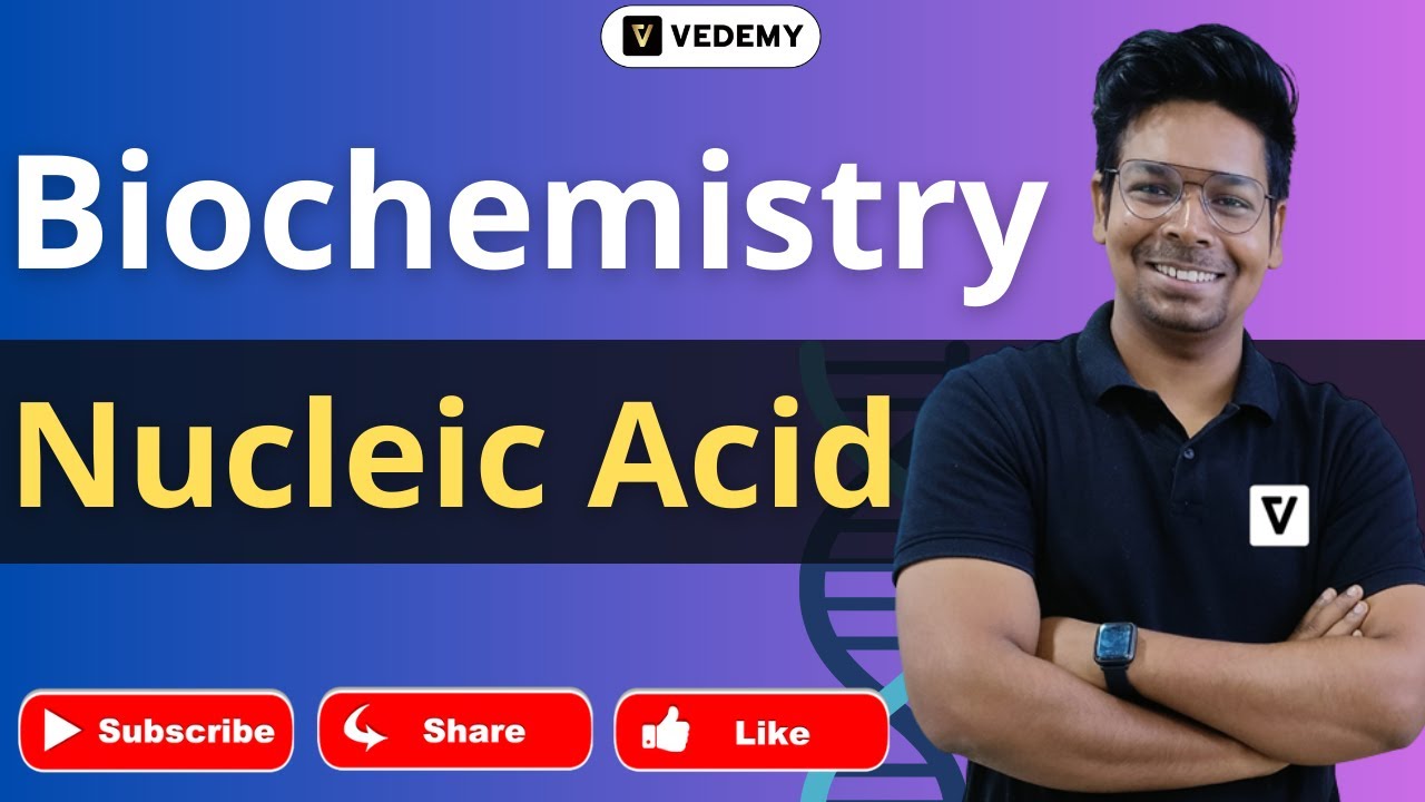 Nucleic Acid | DNA & RNA | Biochemistry | By Virendra Singh | CSIR | GATE | DBT | ICMR | CUET |