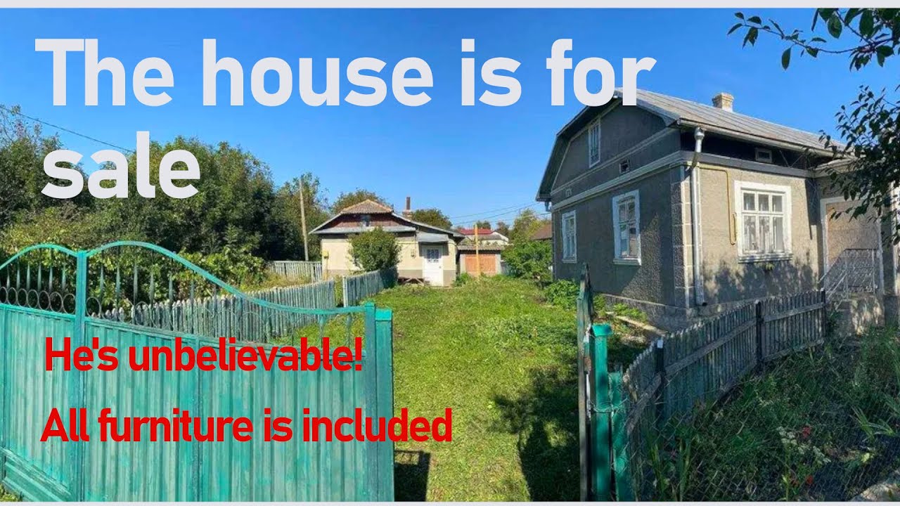 HOUSE FOR SALE FOR $12,000. Would You Live Here in Ukraine?