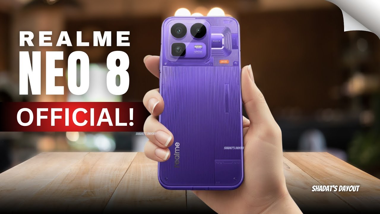 Первый взгляд на Realme Neo 8 Official &ndash; утечки, характеристики и дата выхода!