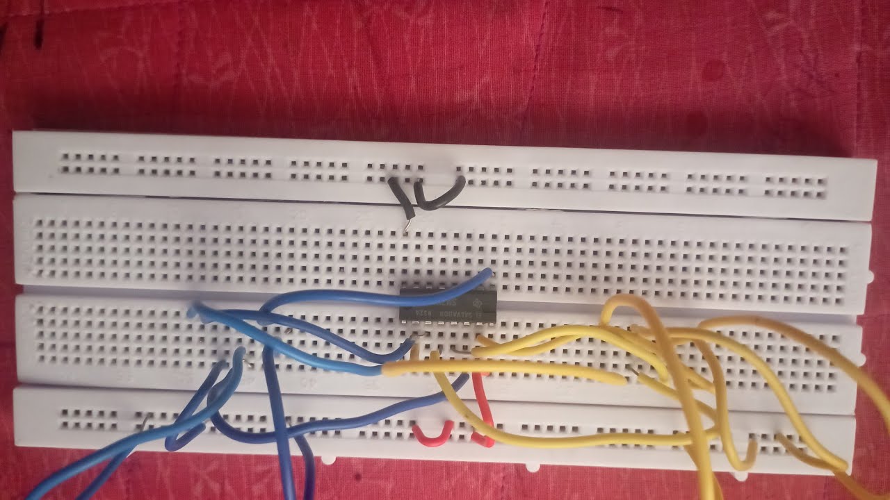 4 bit comparator (ic 7485)