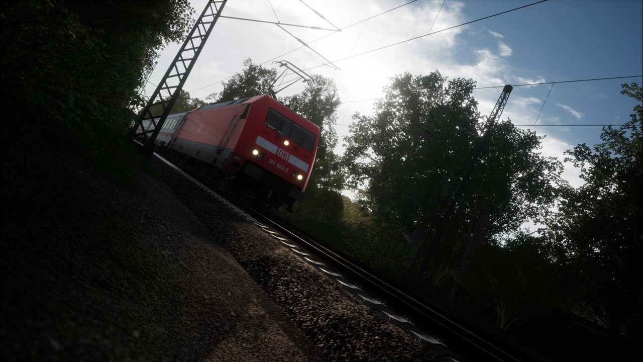 Train Sim World 6 Power Balance scenario in DB BR 101 standard