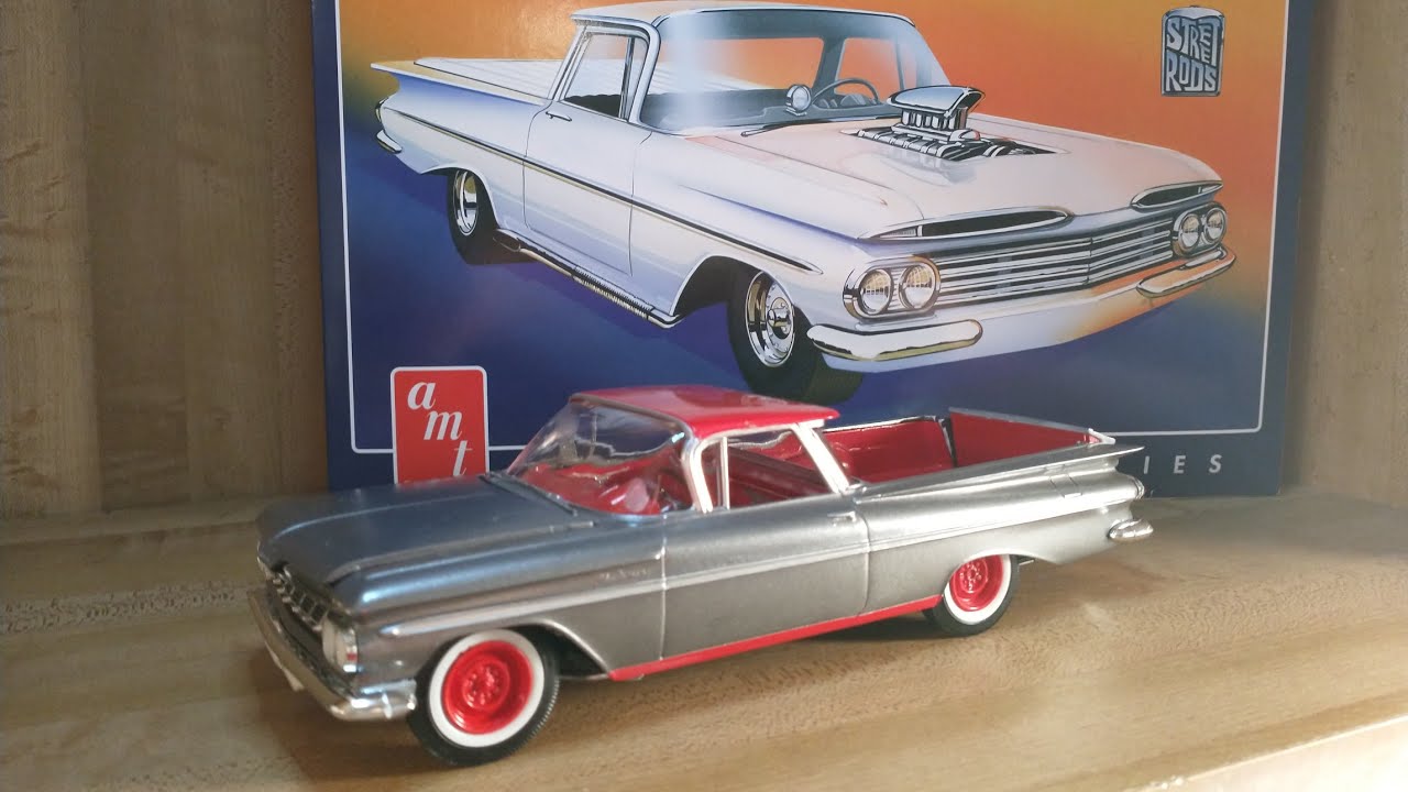 Model Car Build Final and Review ... AMT 1959 Chevy El Camino