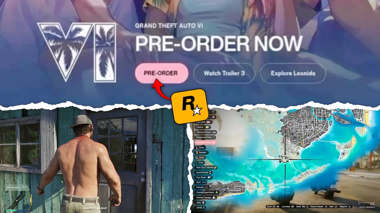 Эти утечки GTA 6 просто сводят с ума... Мы не увидим этого еще 20+ лет!