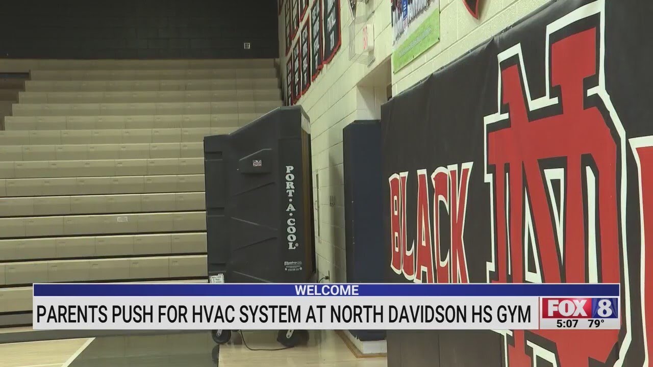 Parents push for HVAC system at North Davidson High School gym