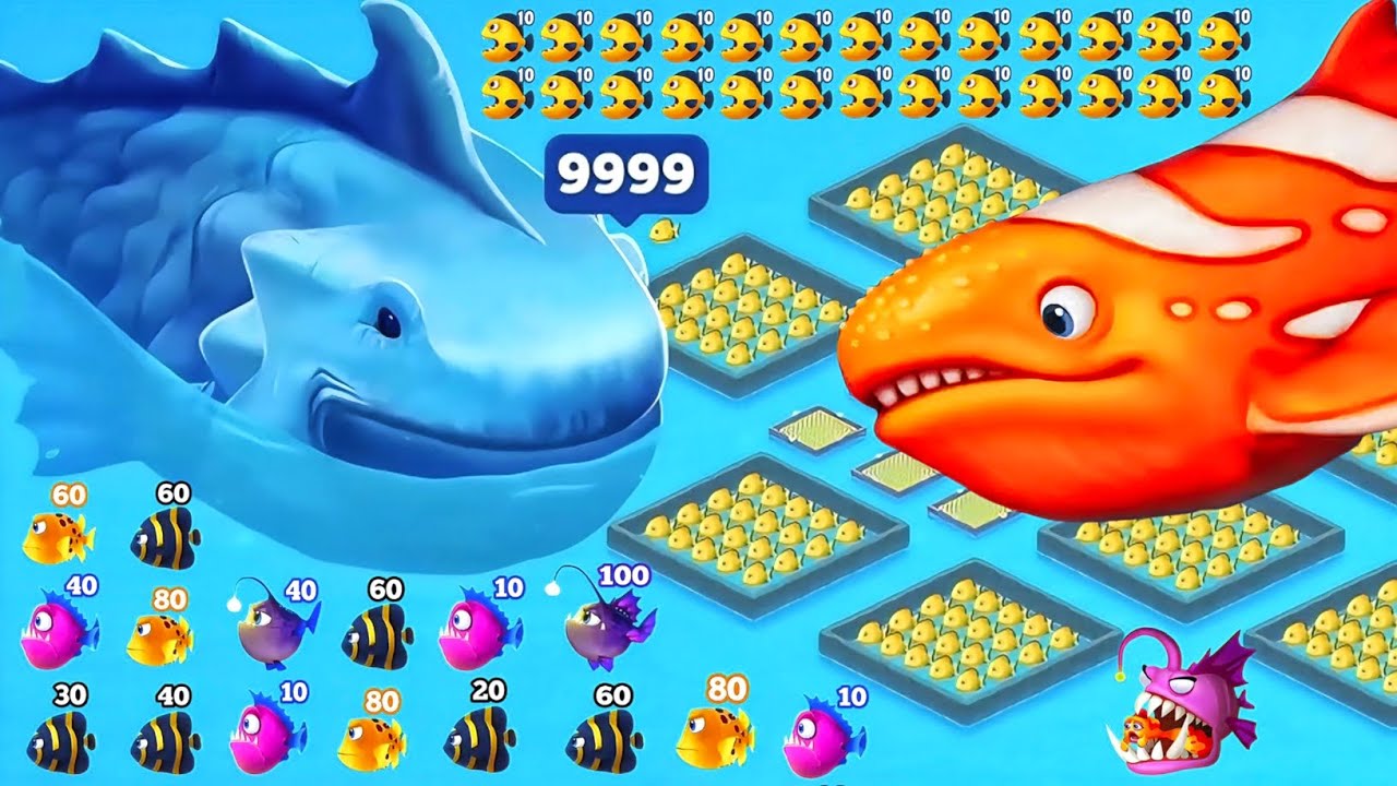 Fishdom 🐟 Monster Shark Extreme Attack 🔥 Fish Rescue from Monster Shark 🦈 Fishdom Ads Level 354