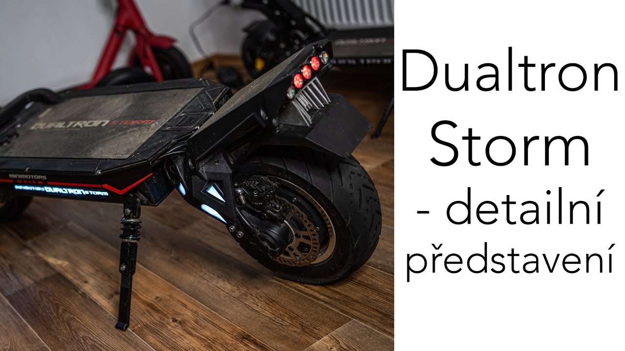 Dualtron Storm - představení asi nejvíce vychytané koloběžky na trhu