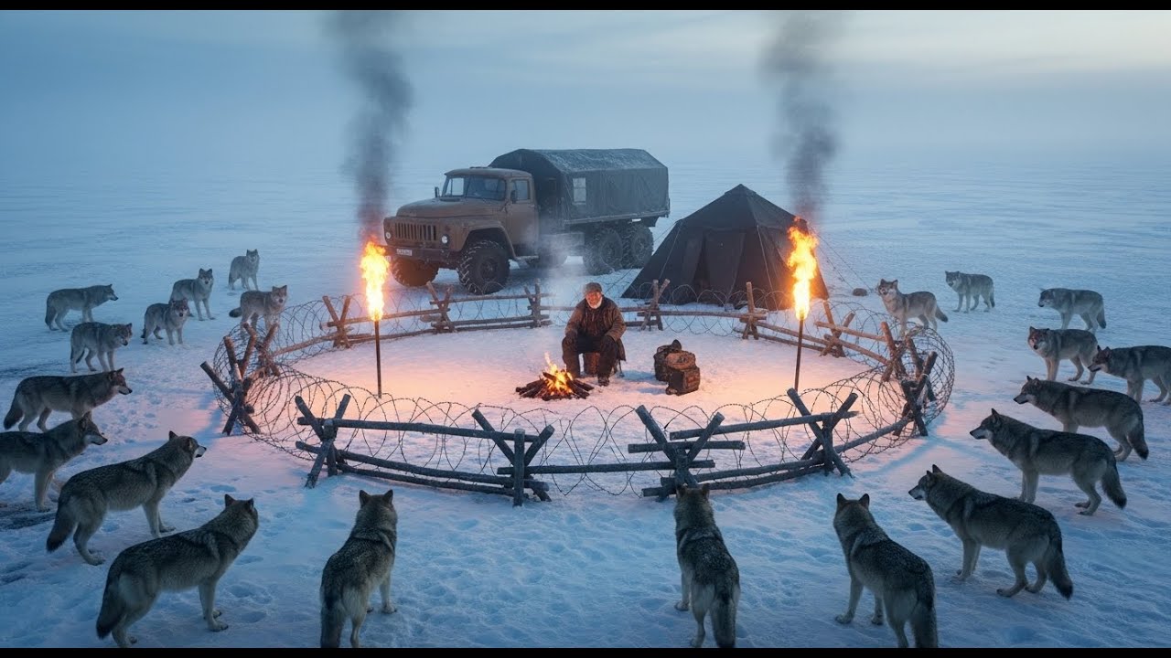 90-Year-Old Driver vs Wolves | Trapped at –71°C in Siberia