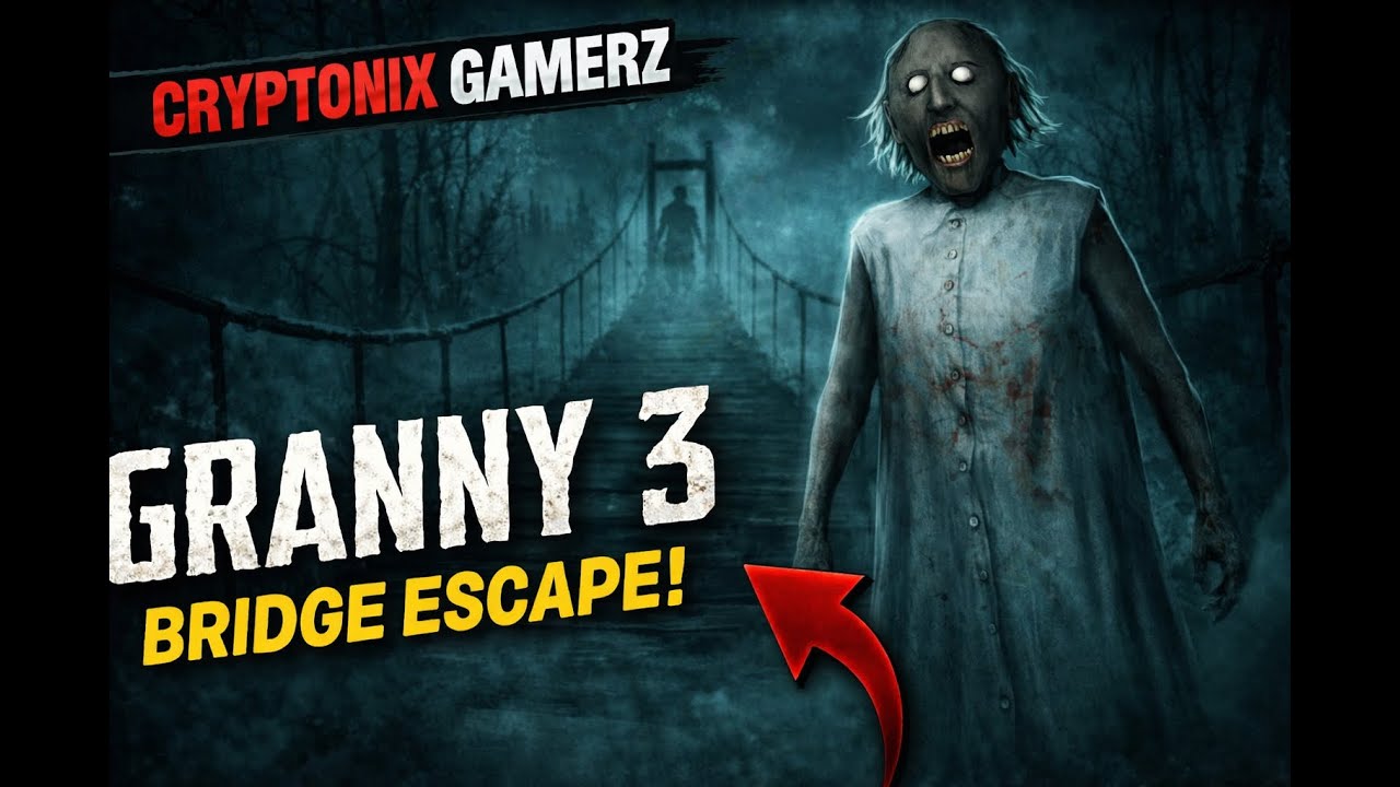 Granny 3 Bridge Escape 😱🌉 | Full Gameplay | Ultra Close Calls & Clutch Escape