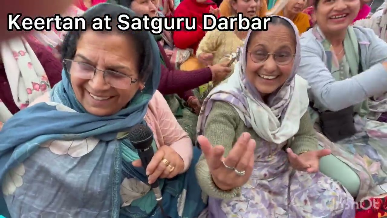 KEERTAN  PART-1 AT SATGURU DARBAR NANGLI