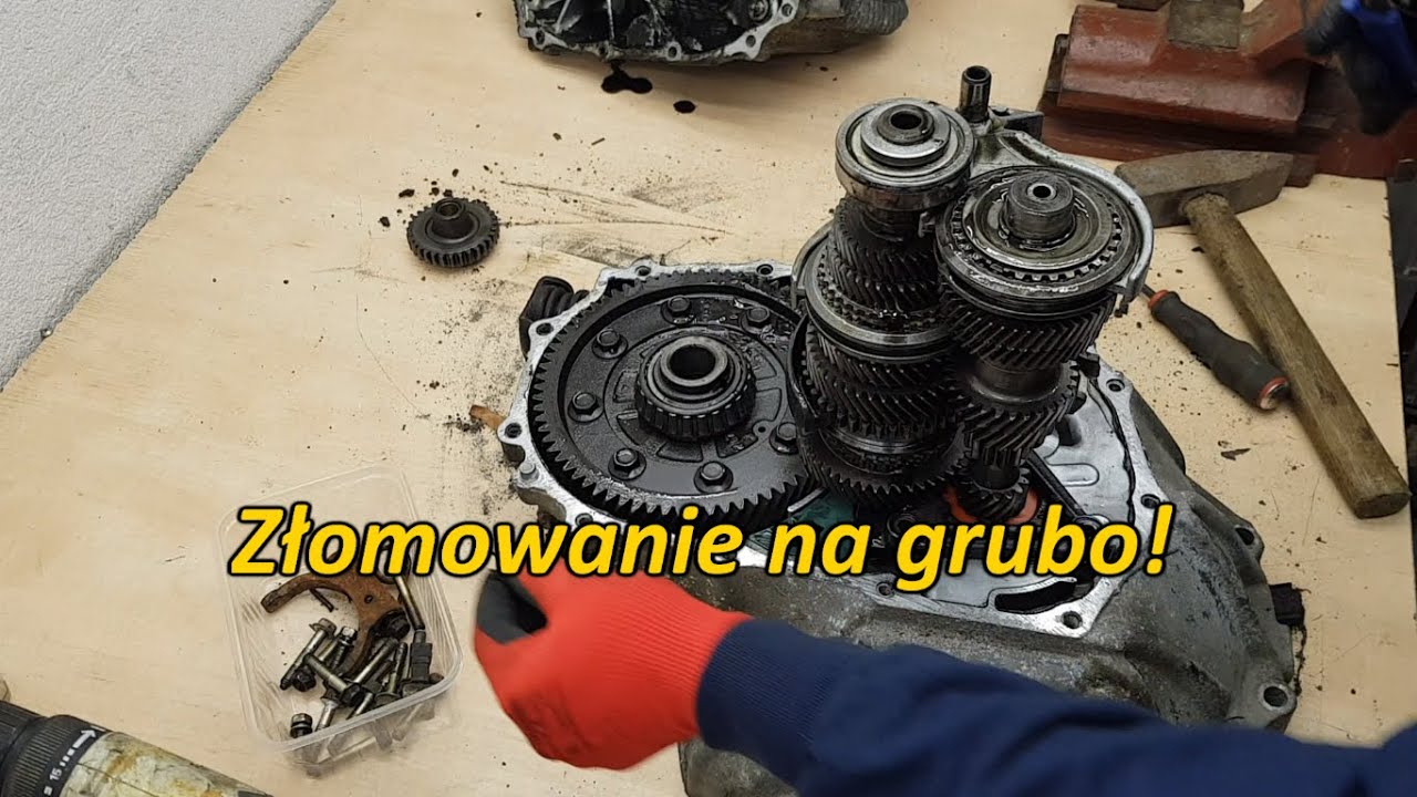 Czy to się uda zdemontować? GRUBY moto złom!