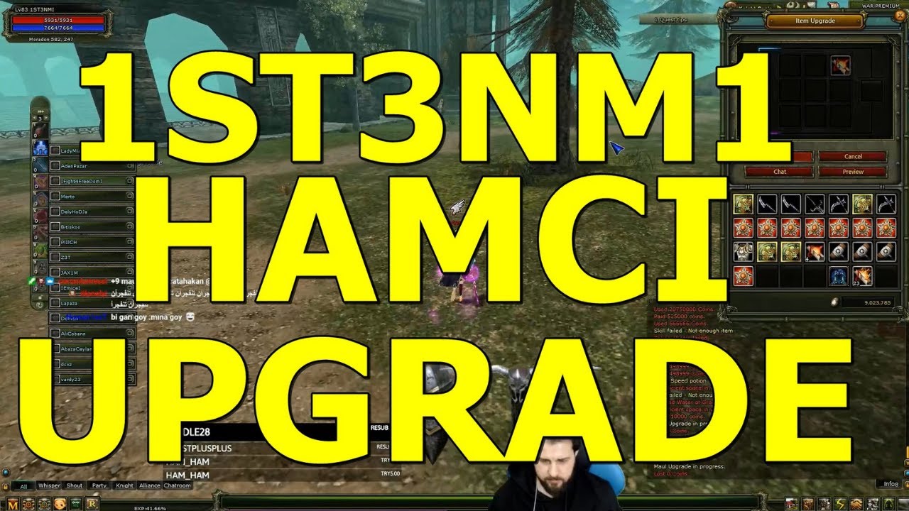 Knight Online - Hamcı 1ST3NM1 -UPGRADE
