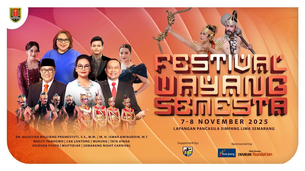 FESTIVAL WAYANG SEMESTA ft CAK LONTONG - “SEMARANG SEMAKIN HEBAT, WAYANG SEMAKIN MENDUNIA