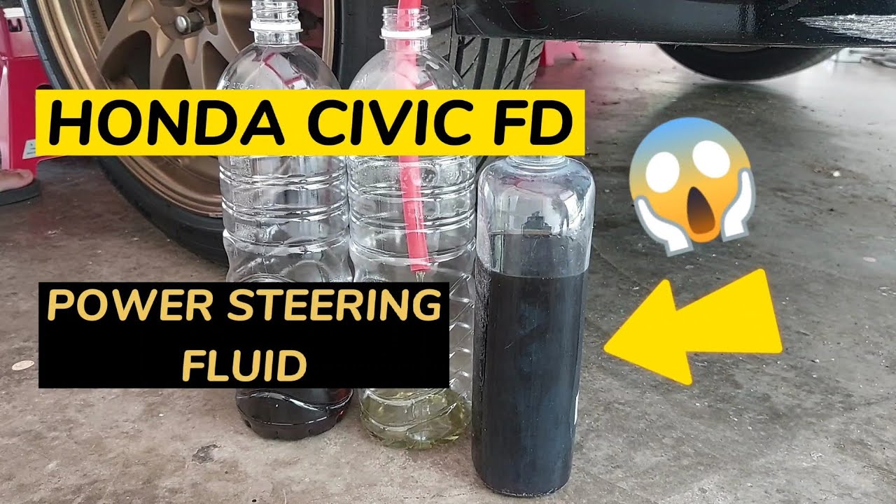 Honda Civic FD1 Power Steering Fluid Services