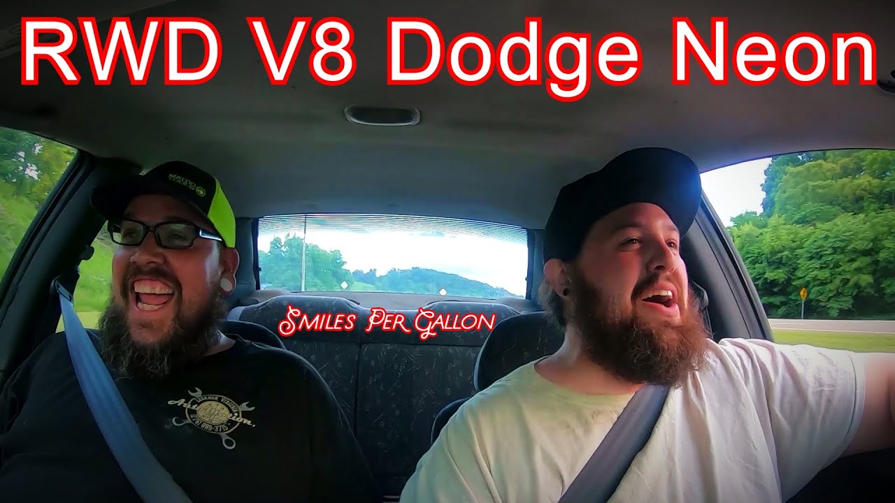 Первый тест-драйв Dodge Neon с задним приводом V8! Это просто дико!