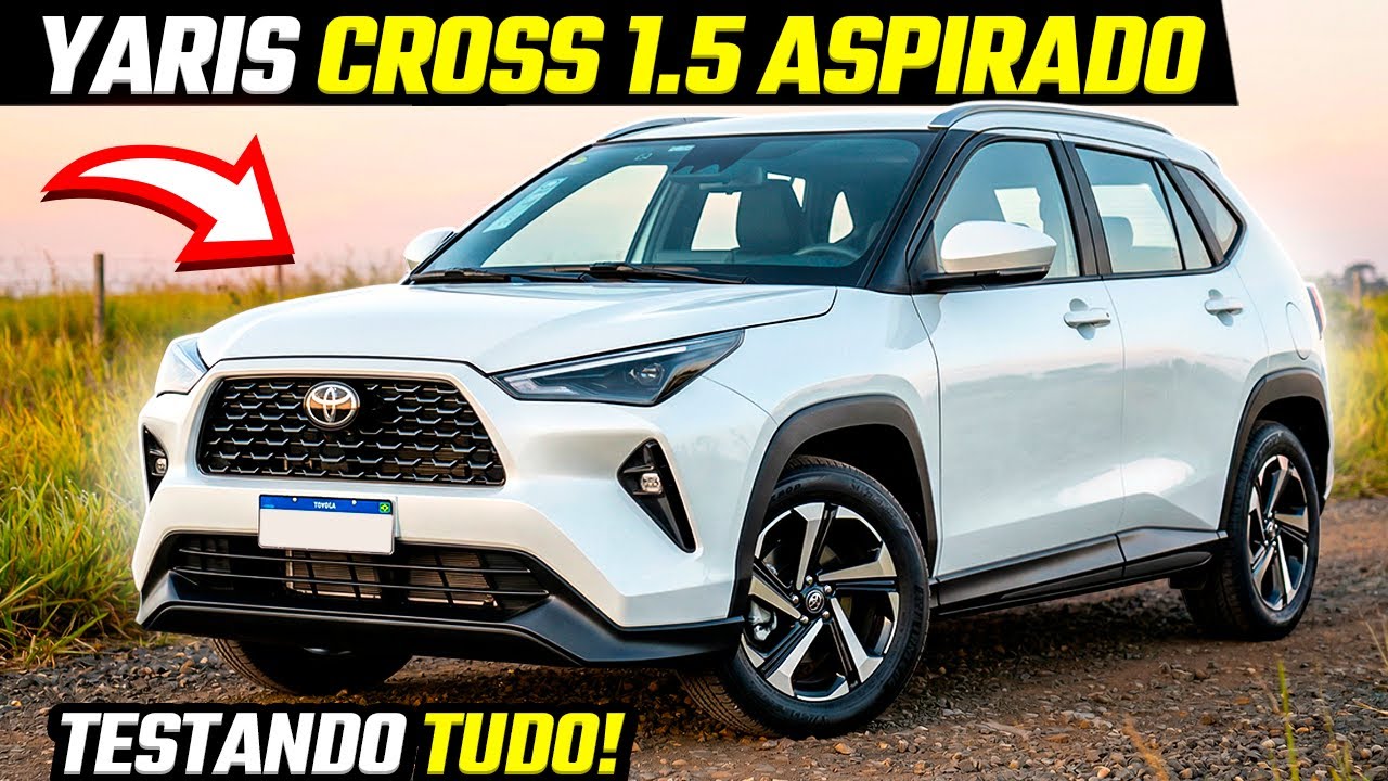 TESTE DE RUA NOVO YARIS CROSS 2026 - NÃO RECOMENDO ESSE CARRO!