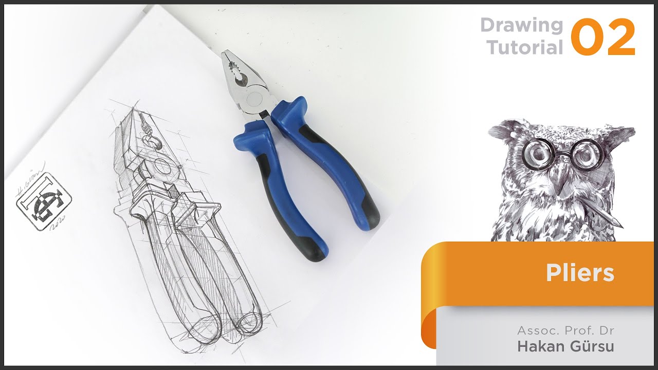 Drawing Tutorial 2 Pliers