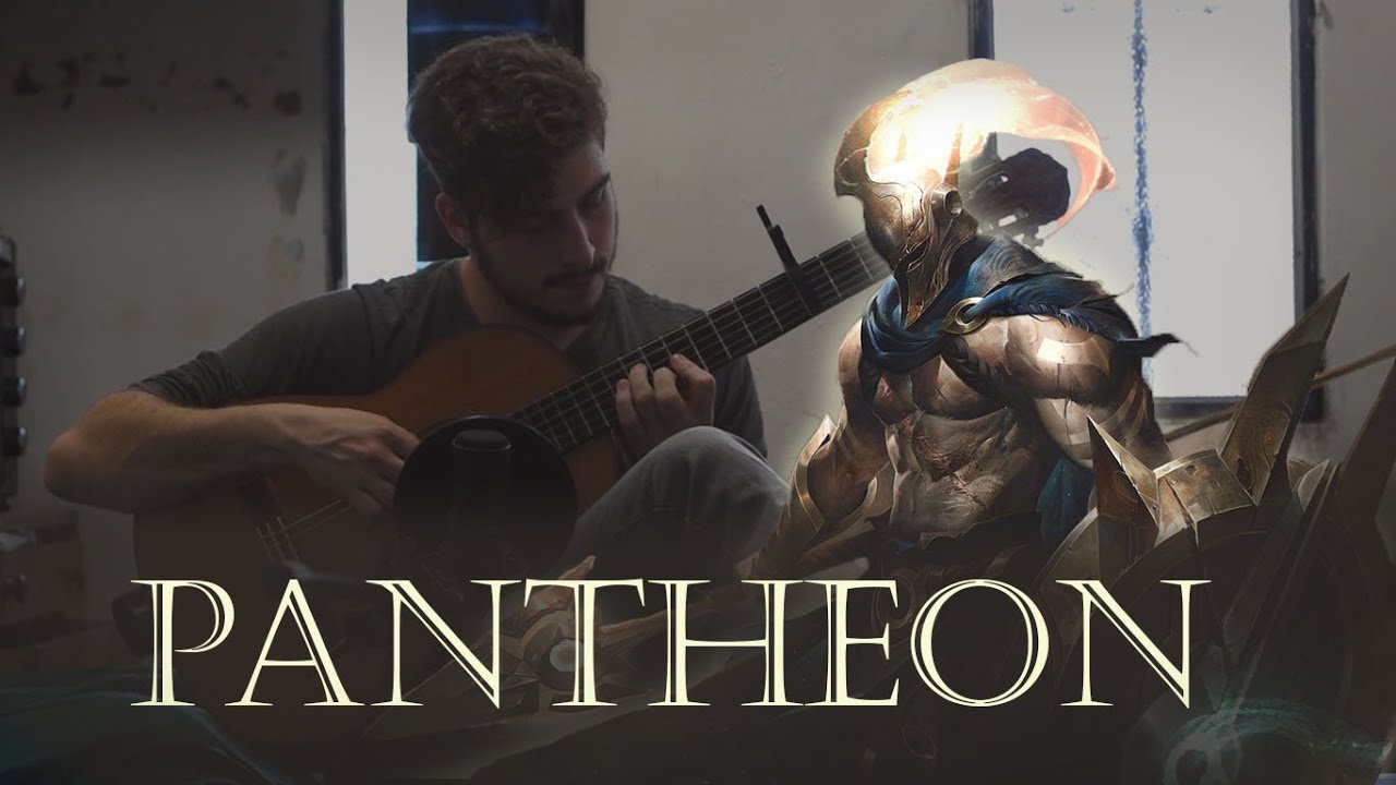 PANTHEON theme arr guitarra Tomás Moreno (tab y partitura en la descripción) fingerstyle