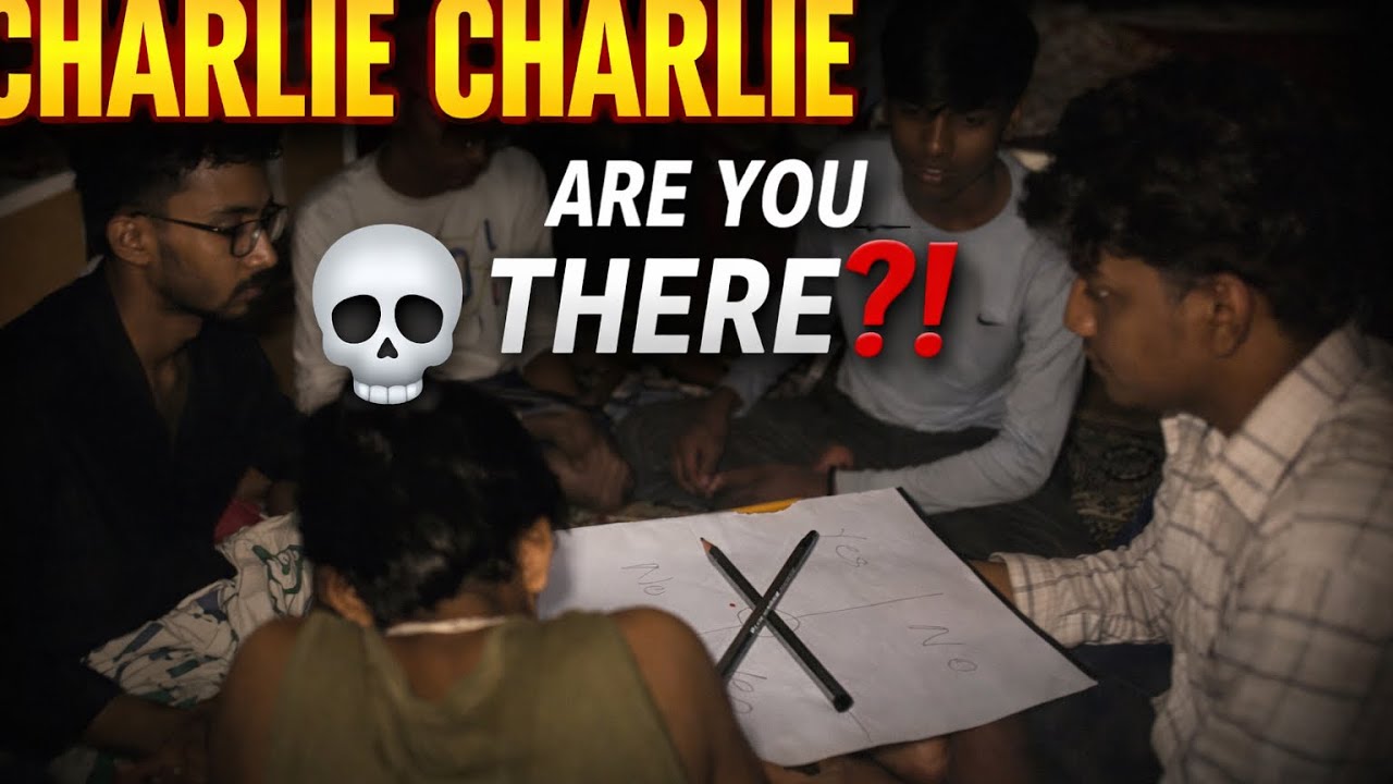 Charlie charlie ☠️ game ⁉️ | hostel fun 😂 | watch till end | 