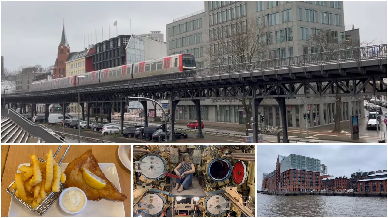 🇩🇪 12 Stunden Hamburg & U-Boot-Museum - An- und Abreise im ÖBB Nightjet